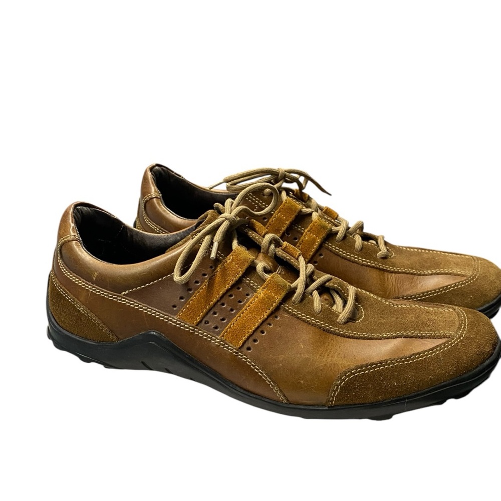 Cole Haan Men's Brown Tan Leather Vibram Sole Shoe Size 10.5
